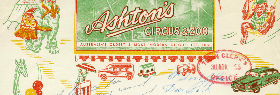 Historic Zoo and Circus Letterhead